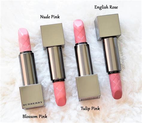 Swatches + Review: Burberry Kisses and Lip Velvet Lipstick 